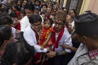 Nepal. Aryatara Shakya wybrana żyjącą boginią 