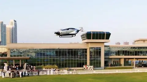 Debiut latającego auta w Dubaju. Jest całkowicie elektryczne