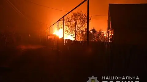 Pożary w obwodzie ługańskim 