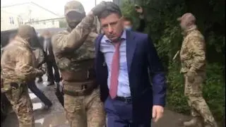Gubernator został zatrzymany po wyjściu z domu w Chabarowsku 