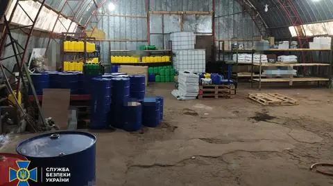 Laboratorium narkotyków pod Kijowem 