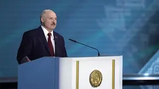 Orędzie Alaksandra Łukaszenki zostało wygłoszone w Pałacu Republiki 