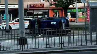 Mężczyzna stracił panowanie nad kierownicą