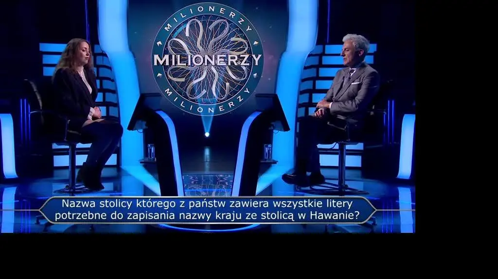 Pytanie o stolice w "Milionerach"