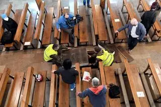 Grób znaleźli w kościele Niepokalanego Poczęcia NMP w Kołobrzegu