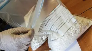 W torebkach było 1,6 kilograma metamfetaminy