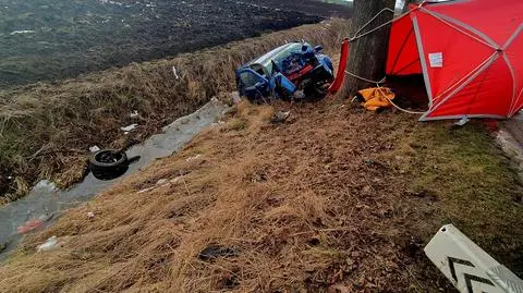 Śmiertelny wypadek w Krzywym Kole