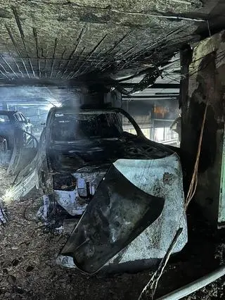 Do pożaru doszło około godziny 1 w nocy