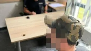 Mężczyzna rzeczywiście figurował w policyjnej bazie