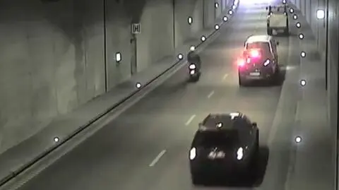 Kraksa w tunelu pod Martwą Wisłą