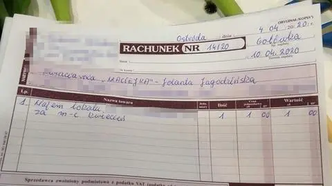 Faktura na złotówkę za wynajem lokalu