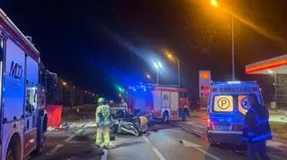 Działania służb trwały do godzin nocnych