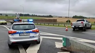 Policja ukarała kierowcę mandatem oraz punktami karnymi