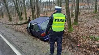 Zdaniem policjantów, kierowca forda nie zachował szczególnej ostrożności