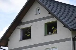Na miejscu zdarzenia pracują służby