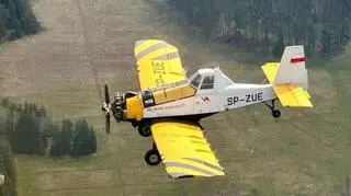 Pożar gasiły trzy samoloty typu dromader