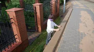 Mur na ulicy Tysiąclecia w Szubinie
