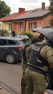 Zatrzymanie miało miejsce na środku ulicy