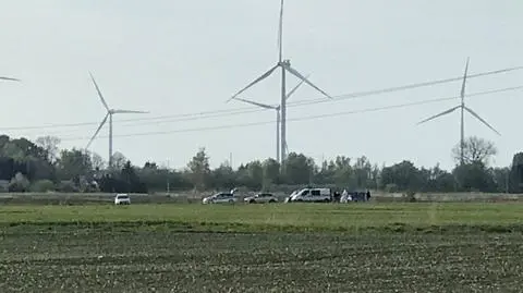 Policja przeszukiwała las w pobliżu Nowego Dworu Gdańskiego