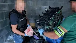 Policjanci zabezpieczyli łącznie ponad 150 kilogramów narkotyków