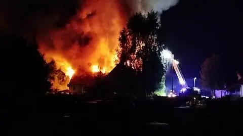 Pożar domu w Malborku. Nie żyje jedna osoba