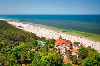 Plaża w Łebie
