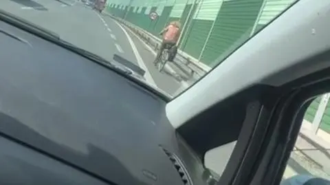 Wjechali rowerami na Obwodnicę Trójmiasta
