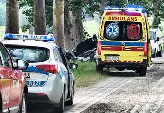 Kierowca uderzył w drzewo. Zginął na miejscu
