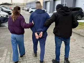 Kierowcę zatrzymała policja