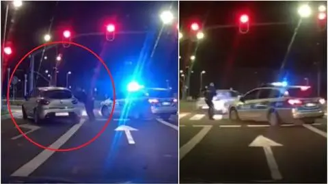 Policyjny pościg w Gdańsku