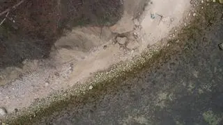 Spacery wzdłuż klifu w Orłowie bardzo niebezpieczne