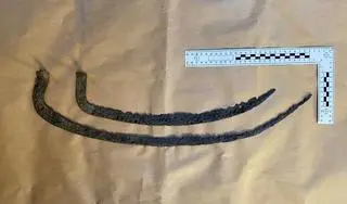 Zabezpieczone przez policjantów zabytki archeologiczne 