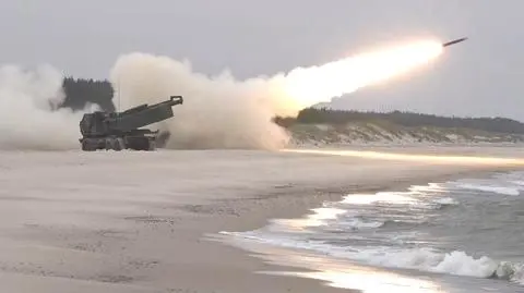 Na poligonie w Ustce strzelali z wyrzutni HIMARS