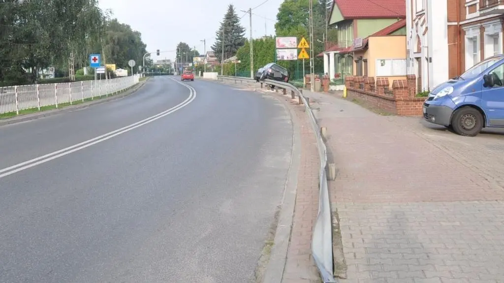 Uszkodzone bariery energochłonne
