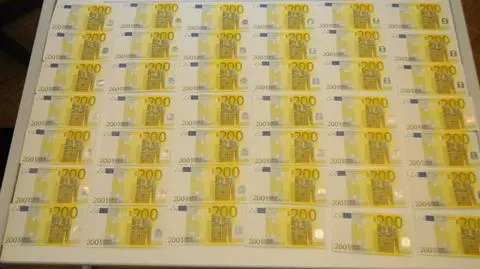 W aucie miał 46 tysięcy euro, wszystkie fałszywe