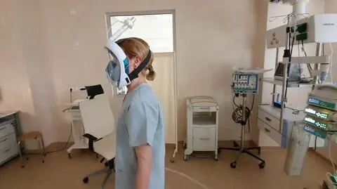 Szpital testuje maski do nurkowania