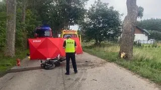 Motocyklisty nie udało się uratować