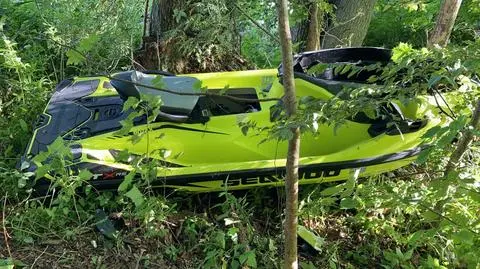 Chłopiec prawdopodobnie stracił panowanie nad skuterem wodnym