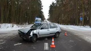 Kierowca osobówki nie ustąpił pierwszeństwa