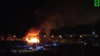 Zdjęcia z akcji gaśniczej dostaliśmy od internauty