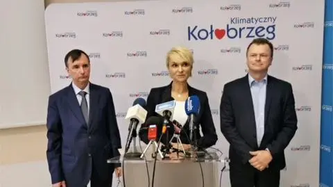 Miasto o przypadku poinformowało podczas konferencji