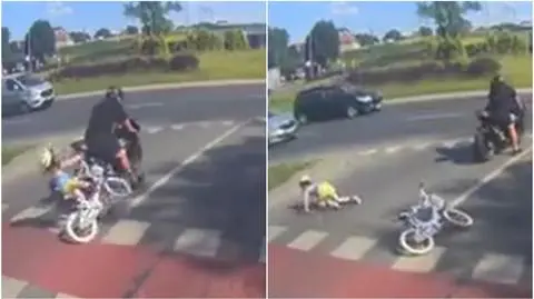 Policja poszukuje mężczyzny, który potrącił 6-latkę