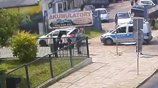 W reanimacji mężczyzny pomogli policjanci 