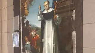 Obraz z "apostołem Indian" był w złym stanie