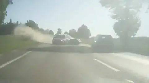 Kierowca zarejestrował moment wypadku w Rokocinie