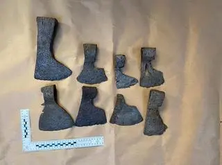 Zabezpieczone przez policjantów zabytki archeologiczne 