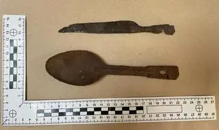 Zabezpieczone przez policjantów zabytki archeologiczne 