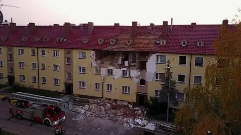 Efekt wybuchu w kamienicy