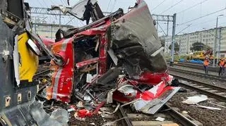 Zderzenie pociągów w Gdyni