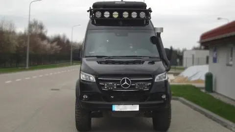 Skontrolowany kamper okazał się kradziony